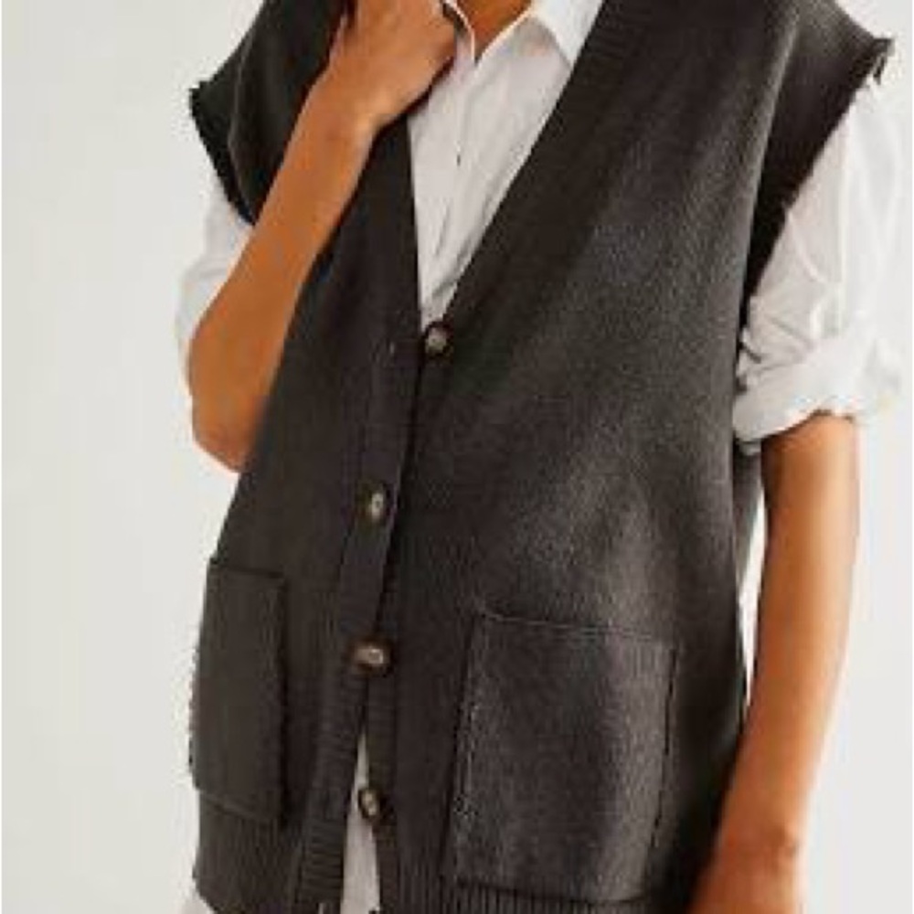 Free People Oakley Cardigan Vest